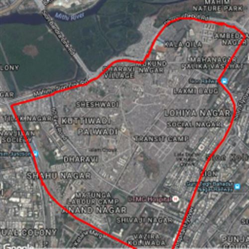 Dharavi outline : Scribble Maps