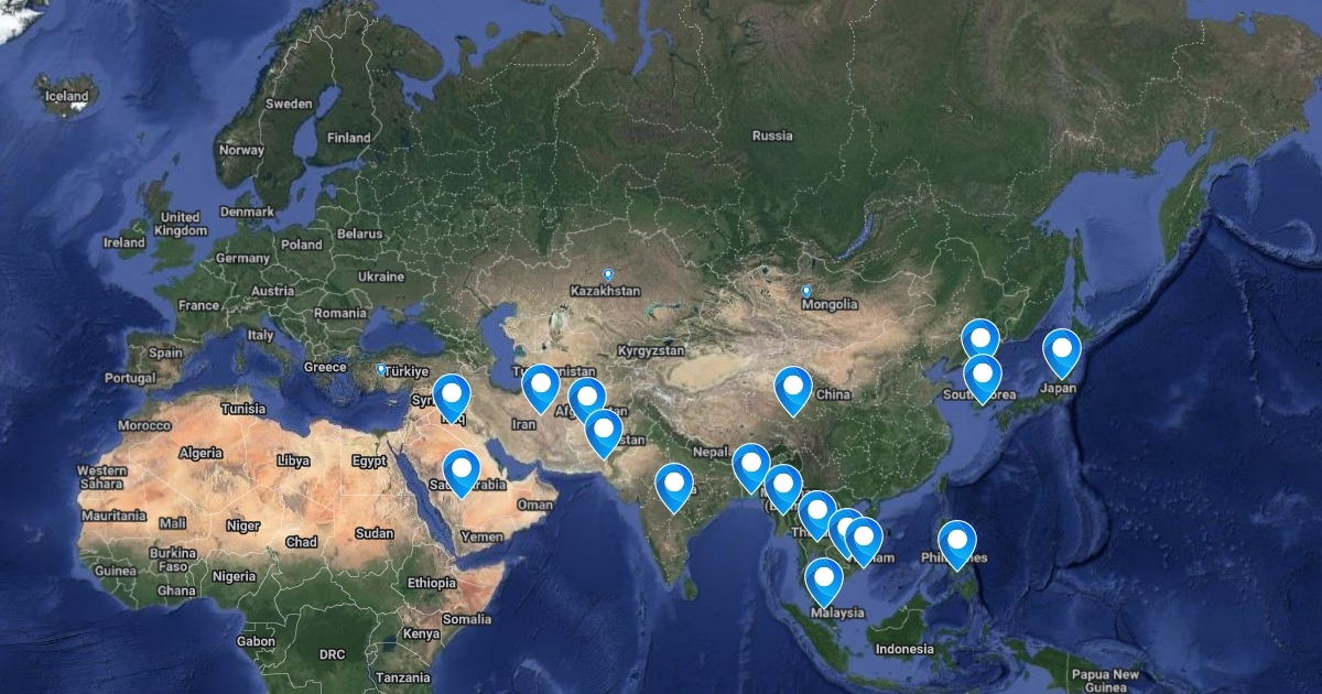 Politicka Karta Azije Scribble Maps Sexiz Pix 6284