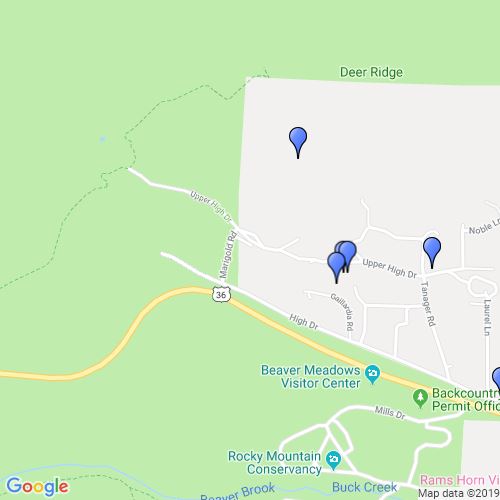 Estes Park Vacation Rentals : Scribble Maps