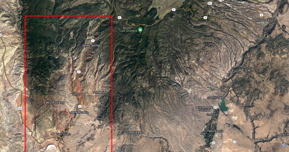 Jemez Overview : Scribble Maps