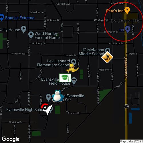 Evansville School district Scribble Maps