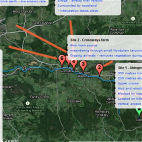 River Tillingbourne : Scribble Maps