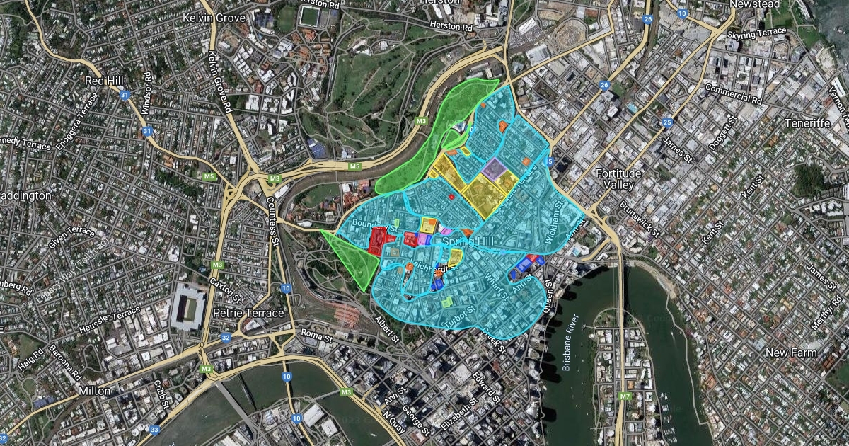 Suburb Map Scribble Maps