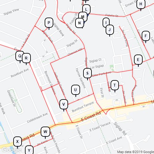 school routes : Scribble Maps