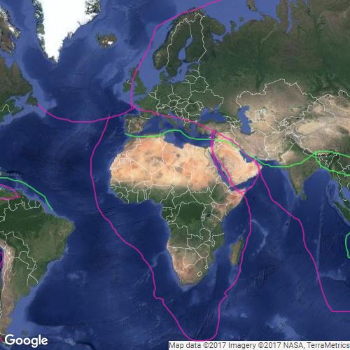 subduction and rifts : Scribble Maps