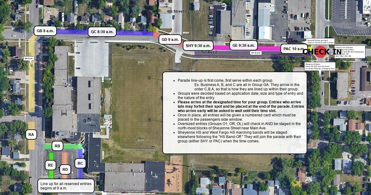 West Fest Parade Lineup Scribble Maps