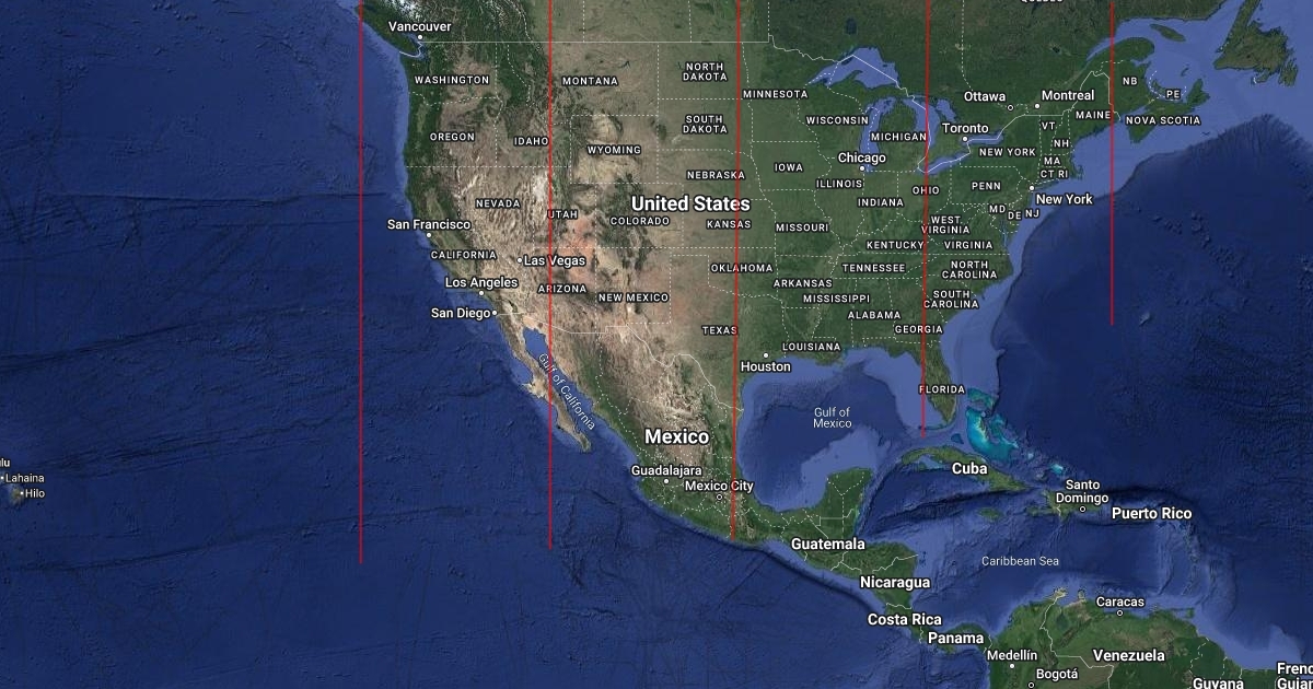 Correct Time Zones : Scribble Maps