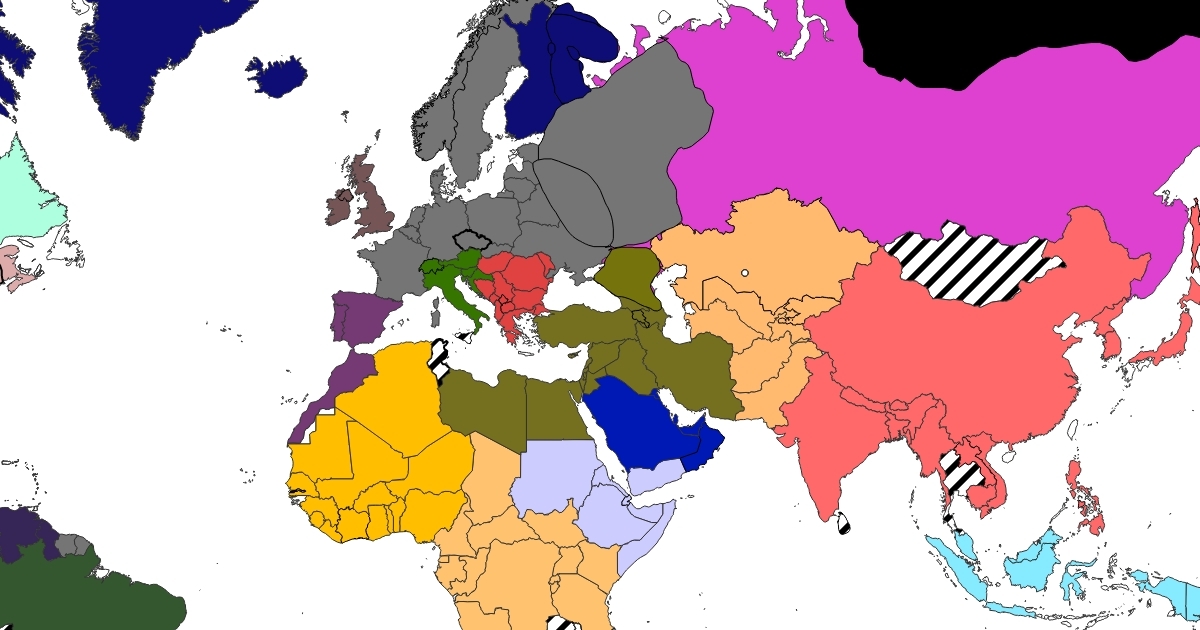 WW2 chaos : Scribble Maps