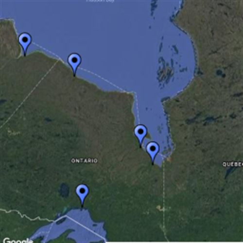 Social Studies 10 HBC/NWC Trading Post Assignment Scribble Maps