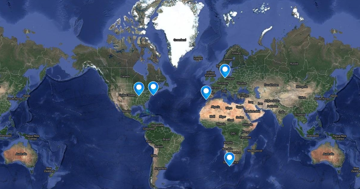 SW World Map : Scribble Maps