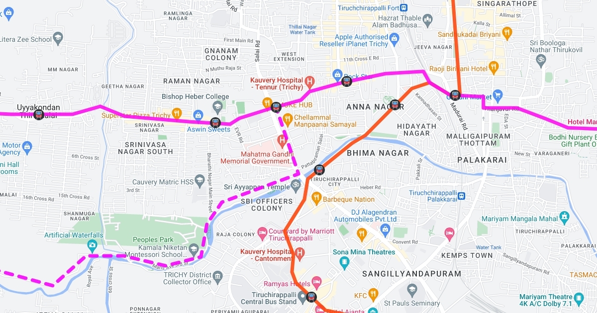 Tiruchirappalli Metro Proposed திருச்சி மெட்ரோ ரயில் Page 4