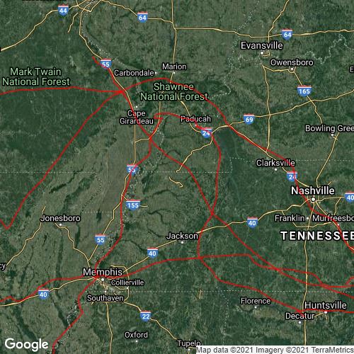 trail of tears map : Scribble Maps