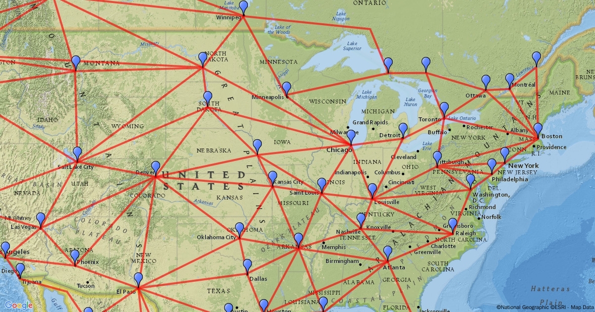 Global railway : Scribble Maps