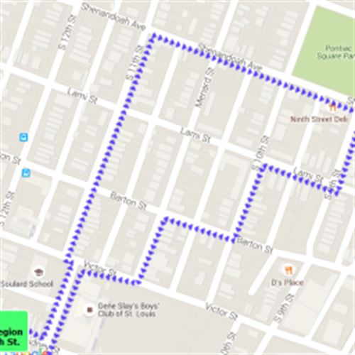 Halloween Parade Route Scribble Maps