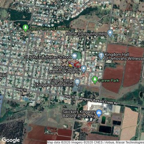 Ewan's map of Kingaroy Scribble Maps